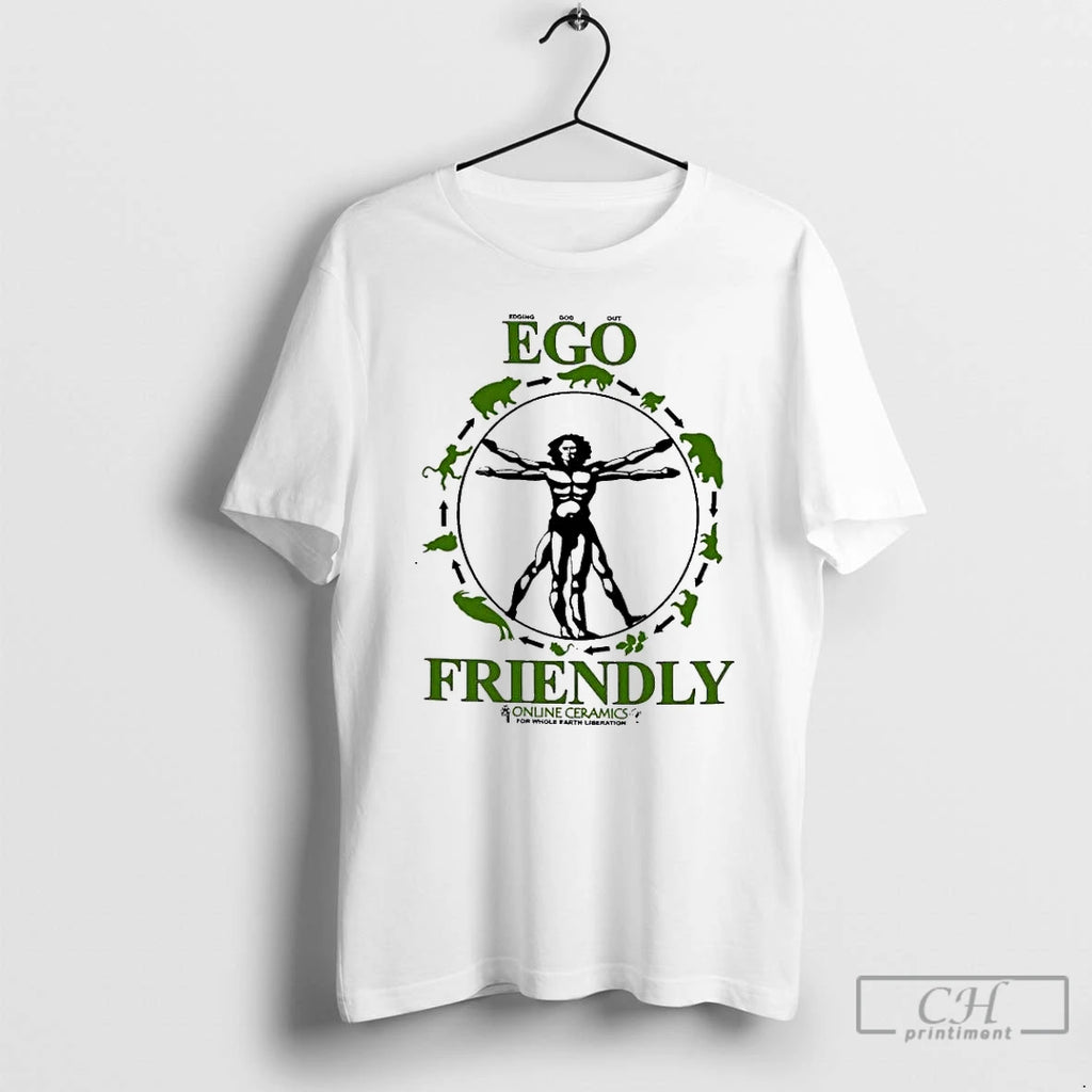 Premium Online Ceramics Ego Friendly T Shirts
