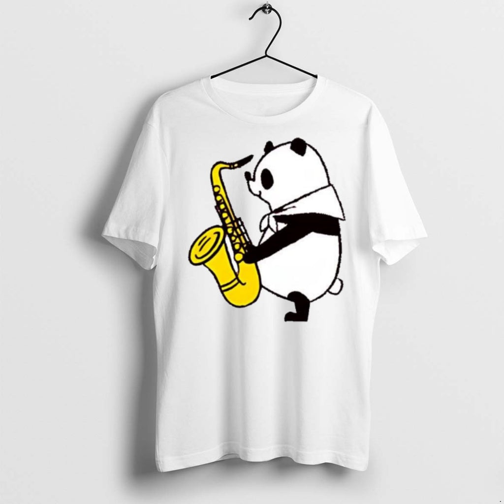 Premium Panda Saxophone Fitsch Panda Music T Shirts