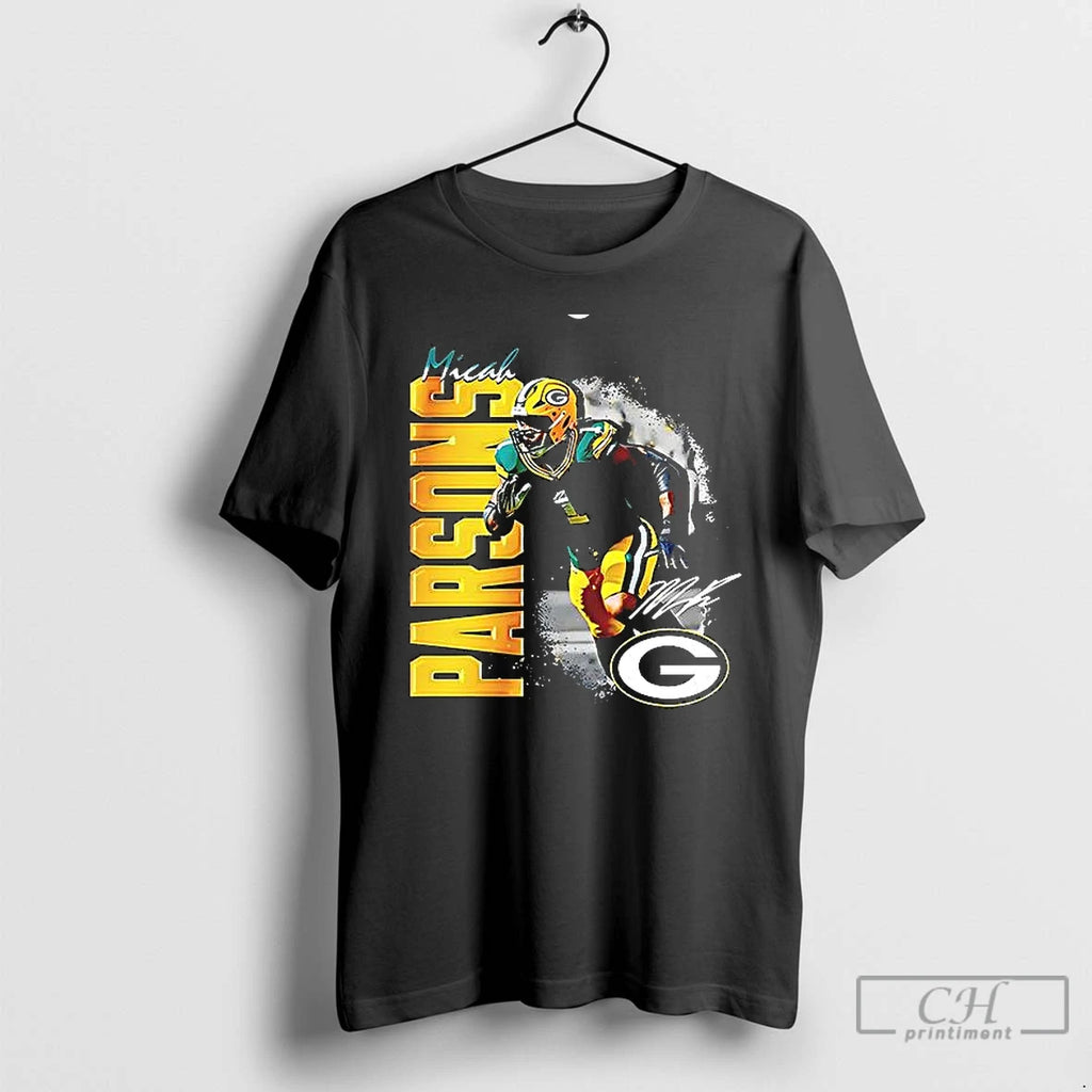 Premium Parsons Momentum Green Bay Packers Big And Tall 1 Classic T Shirts