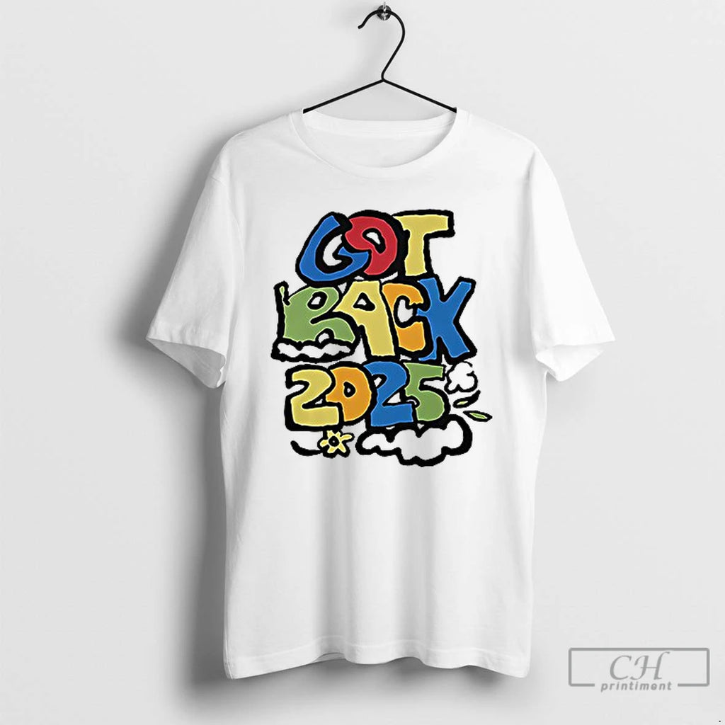 Premium Paul Mccartney Got Back Tour 2025 Text Grahic T Shirts