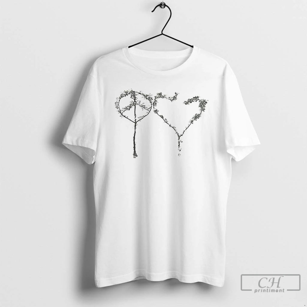 Premium Peace And Love Ceramic Ceramic And Classic Dad Cap T Shirts