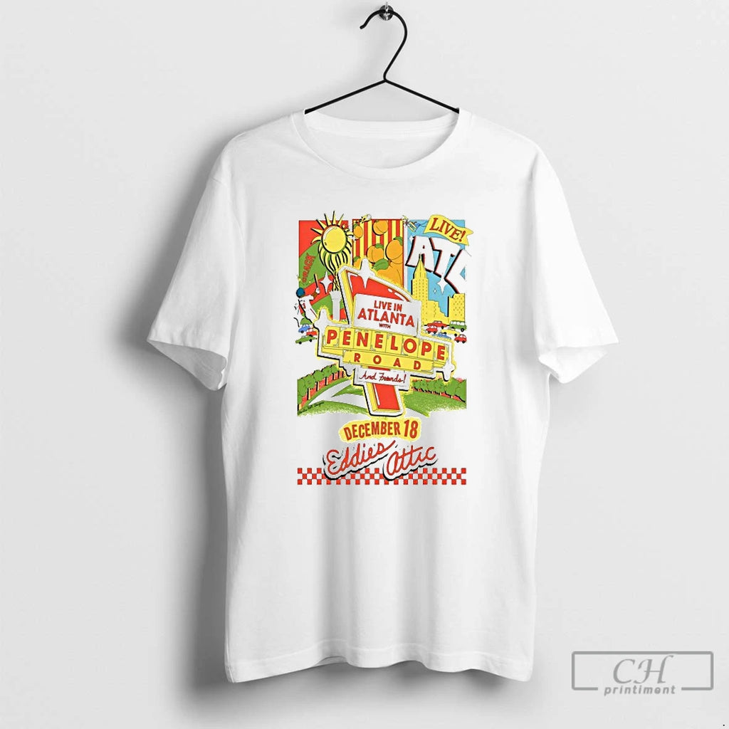 Premium Penelope Road Eddies Attic December 18 2025 T Shirts