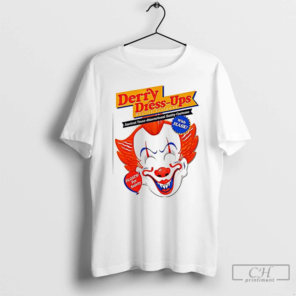 Premium Pennywise Derry Dress Ups Floats For Safety T Shirts