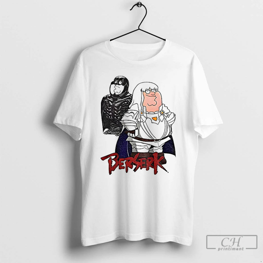 Premium Peter Griffin Family Guy Berserk Funny Meme T Shirts
