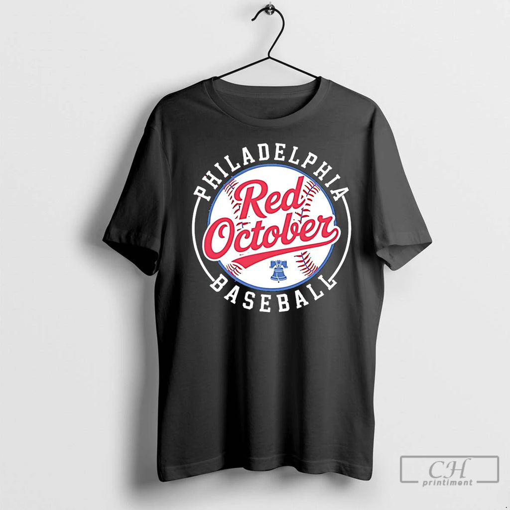 Premium Philadelphia Phillies Red October Logo