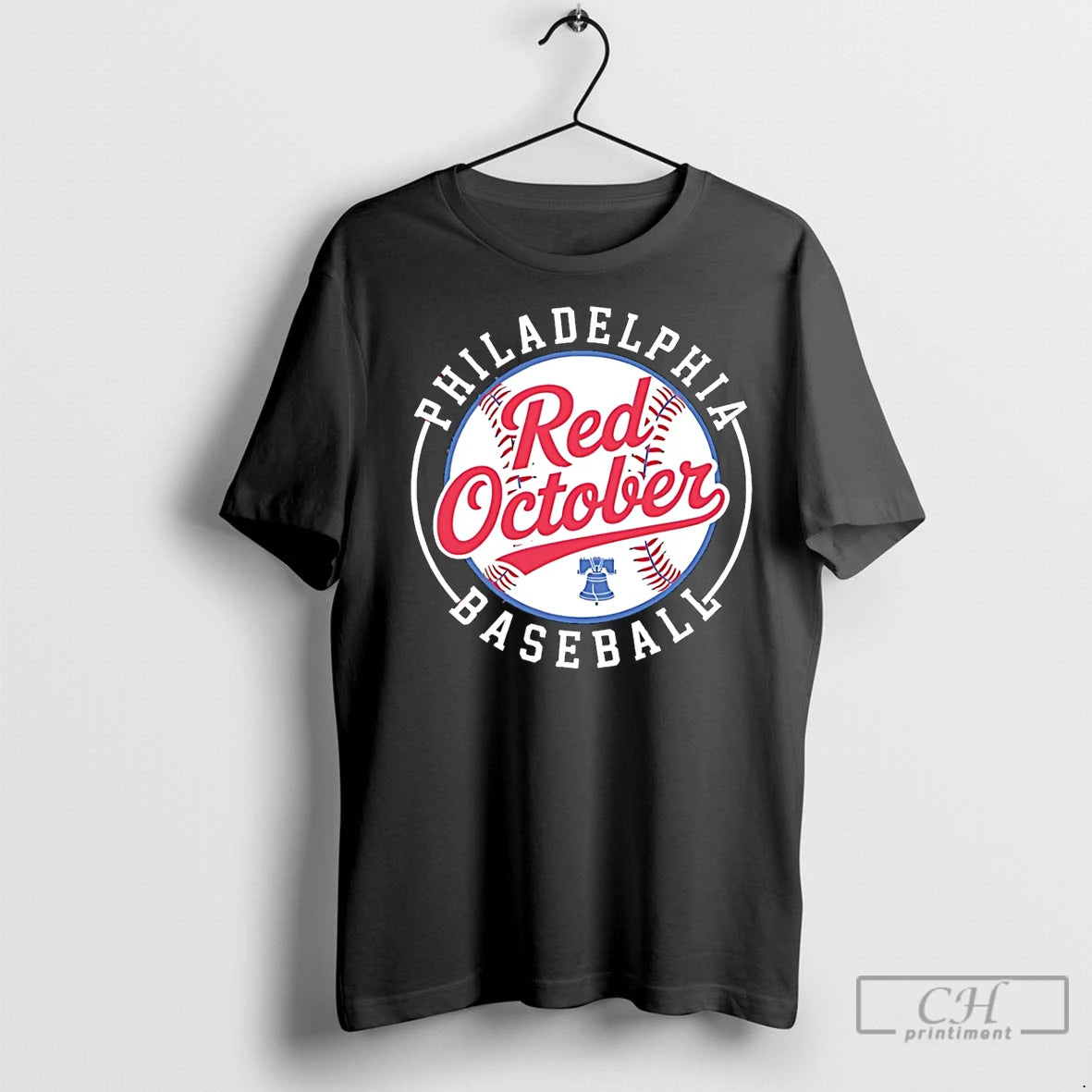 Premium Philadelphia Phillies Red October Logo