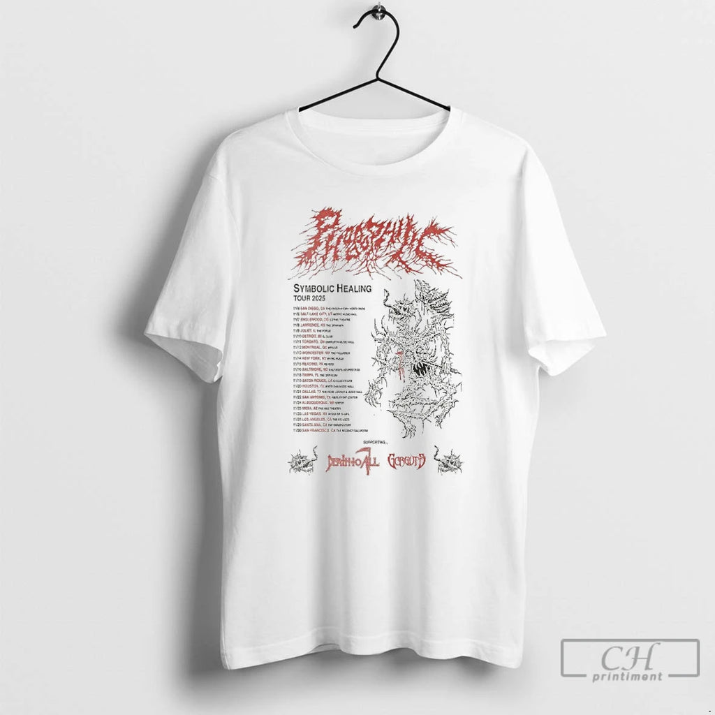 Premium Phobophilic Symbolic Healing Tour 2025 T Shirts
