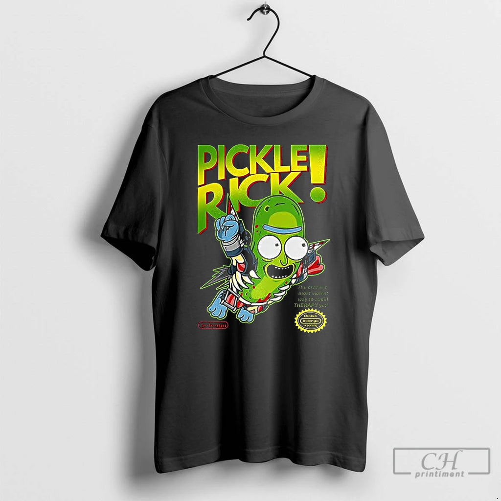 Premium Pickle Rick Morty Super Solenya Bros The Craziest Most Violent Way To Avoid Therapy