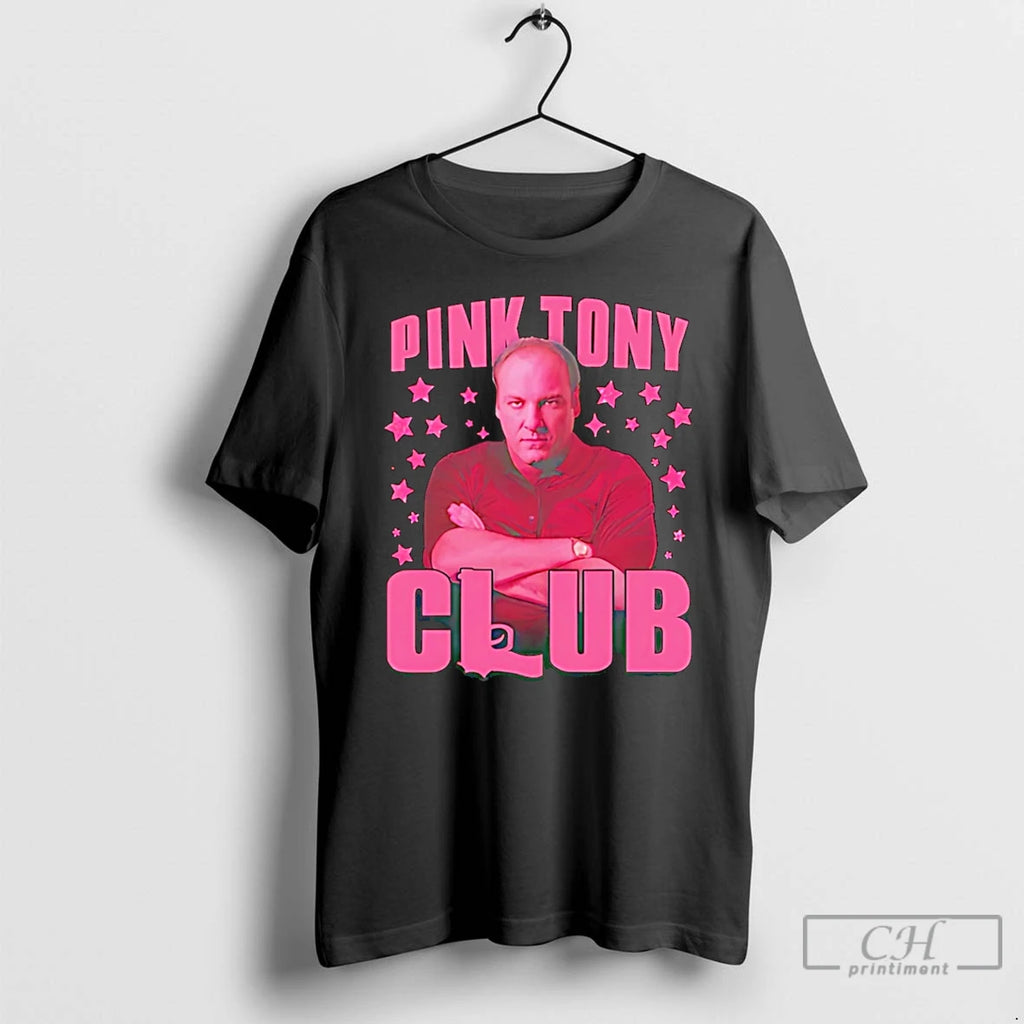 Premium Pink Tony Club Tony Soprano T Shirts