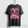 Premium Pink Tony Soprano Club Long Sleve T Shirts