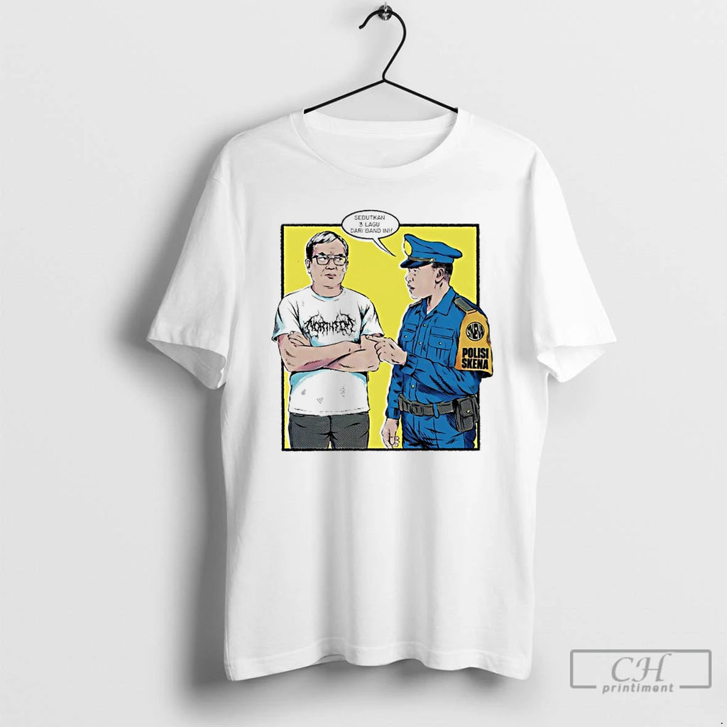Premium Polisi Skena Sebutkan 3 Lagu Dari Band In T Shirts