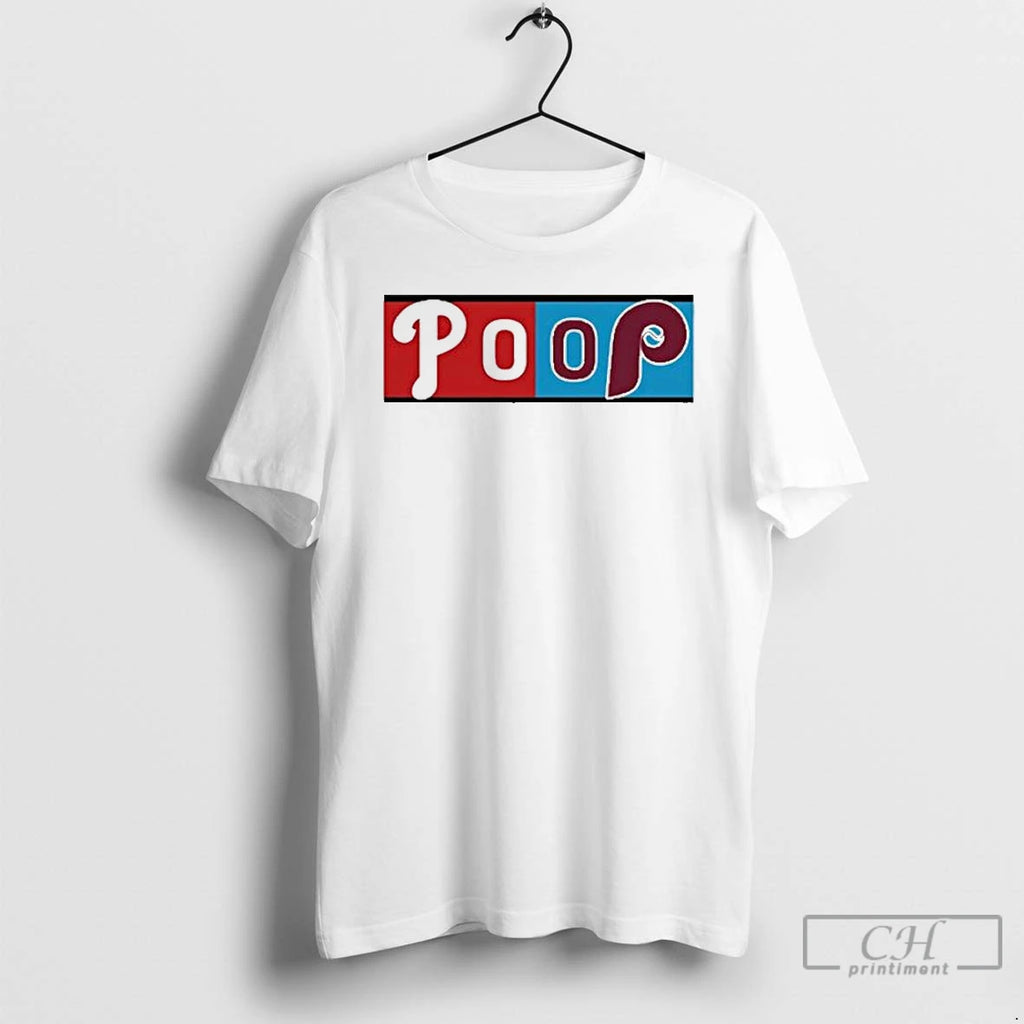 Premium Poop Game Philadelphia Phillies T Shirts