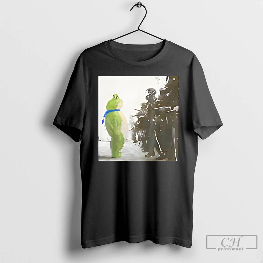 Premium Portland Frog Protest Funny T Shirts