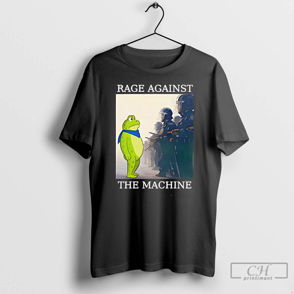 Premium Portland Frog Rage Against The Machine T Shirts