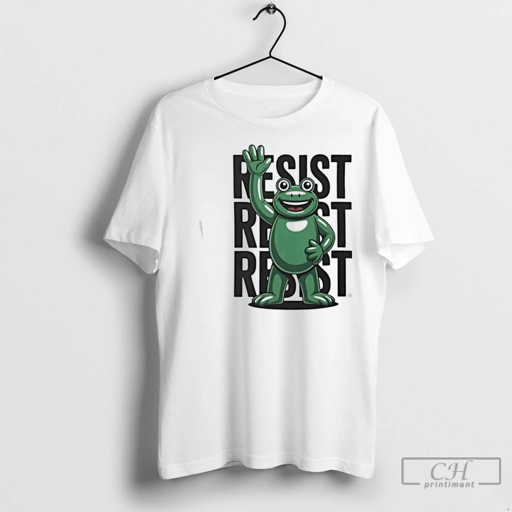 Premium Portland Frog Resist Abolish Ice Activist