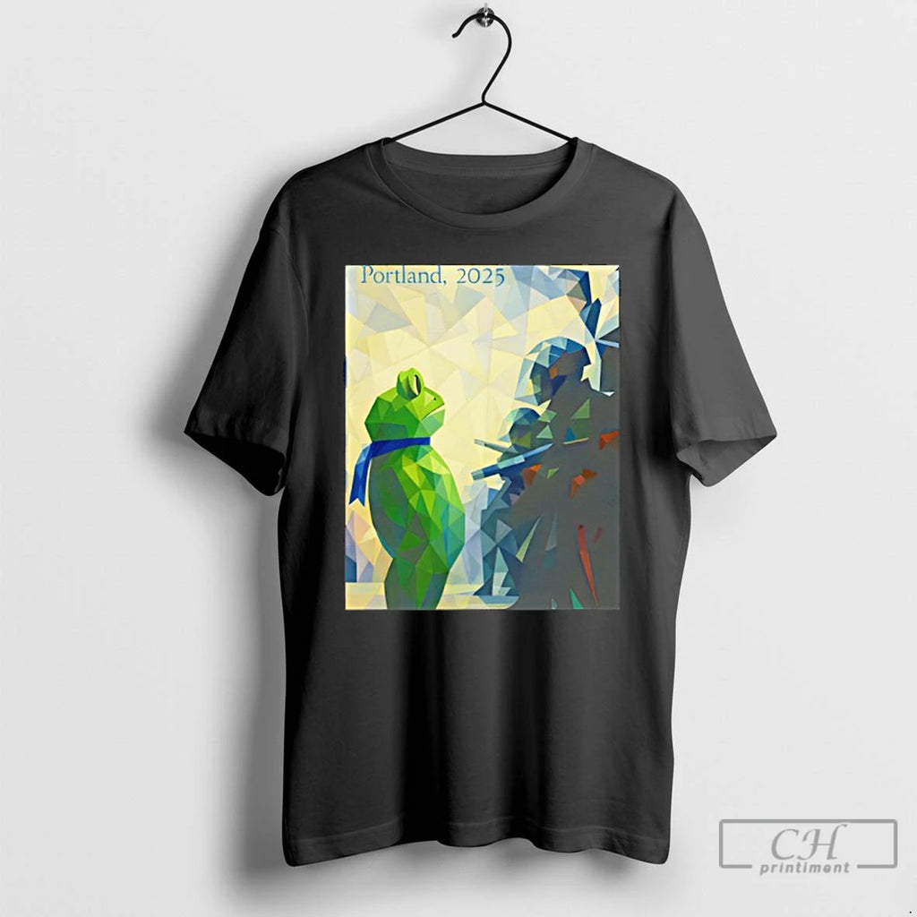 Premium Portland Freedom Frog Ice Anti Trump T Shirts