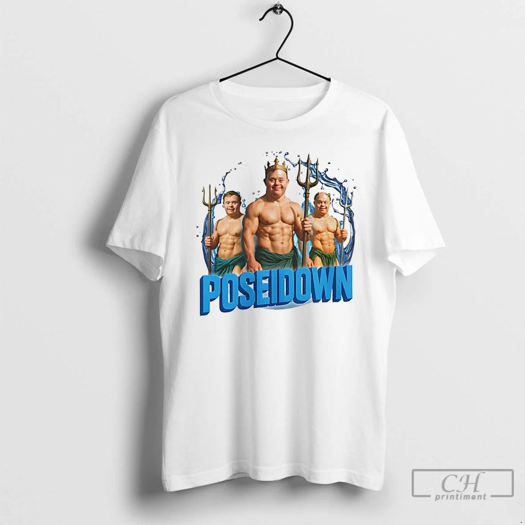 Premium Poseidown Down Syndrome Graphic T Shirts