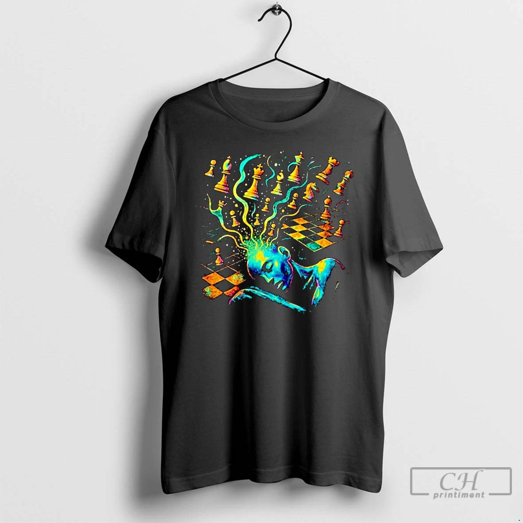 Premium Psychedelic Chess Dream Ornaments T Shirts