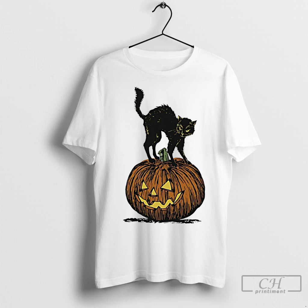 Premium Pumpkin Cat Halloween 2025