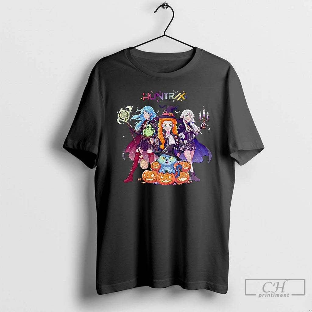 Premium Pumpkin Kpop Demon Hunter Spooky Huntrix Halloween 2025 T Shirts