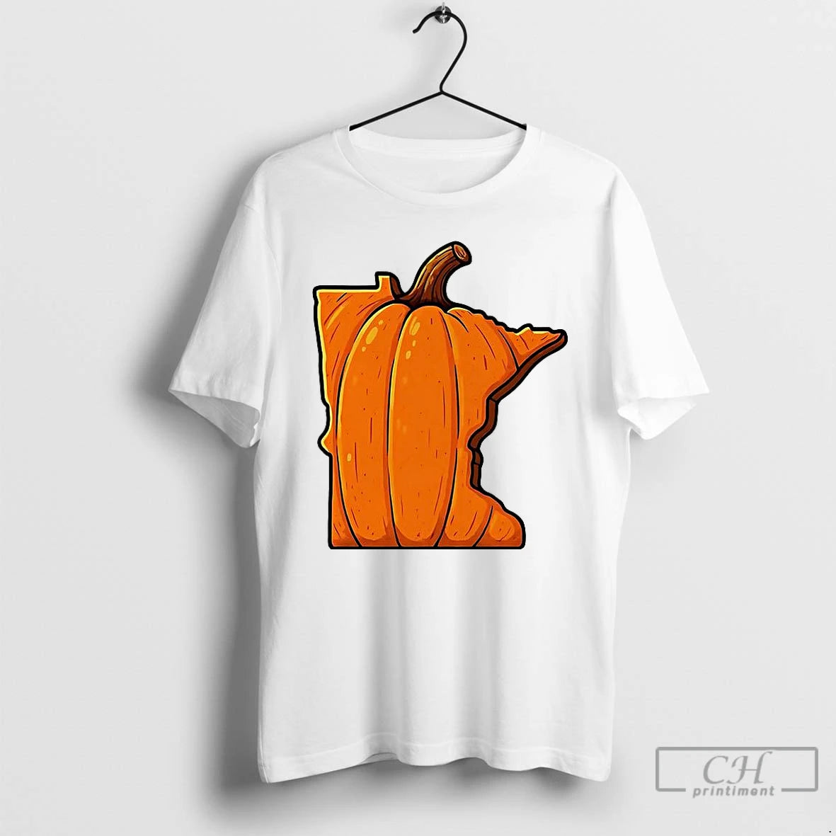 Premium Pumpkin Arrange Minnesota State Halloween T Shirts