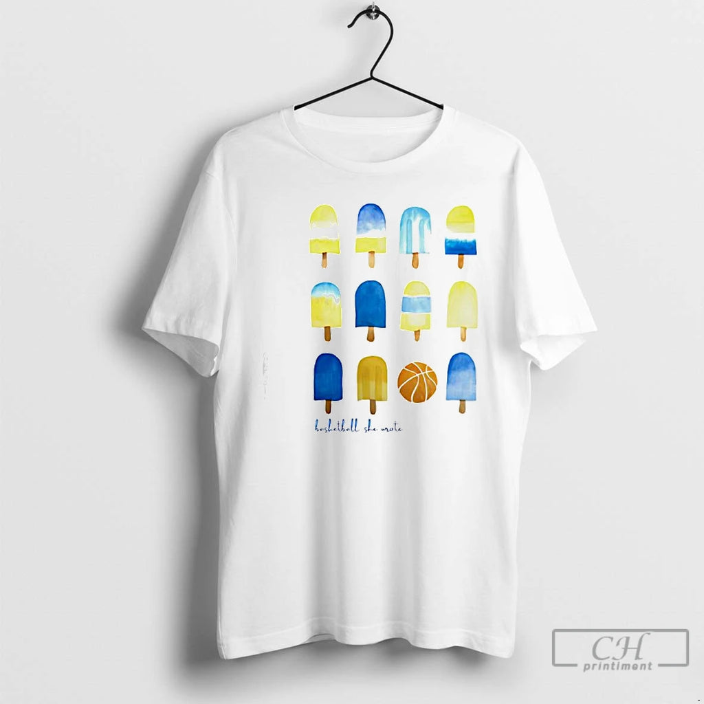 Premium Quintessential Basketball She Wrote Ice Cream T Shirts