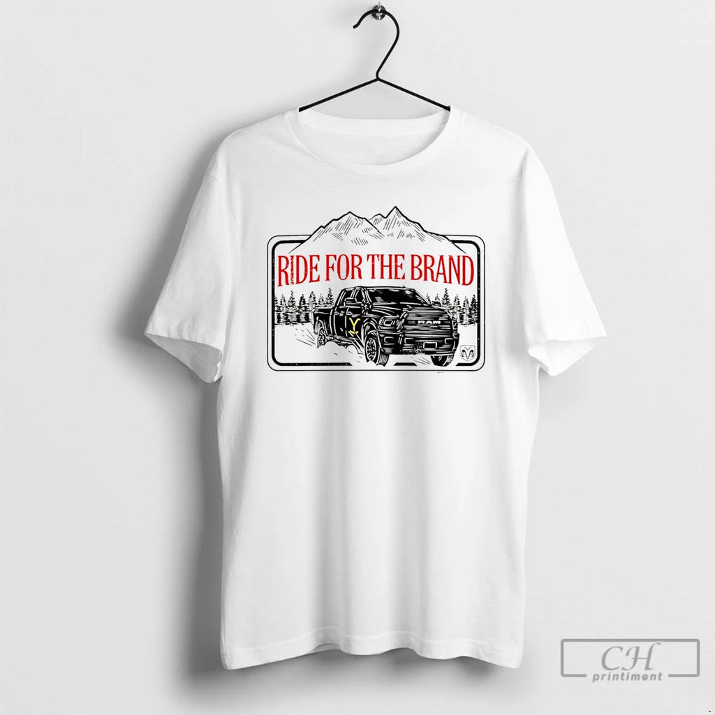 Premium Ram Ride For The Brand T Shirts