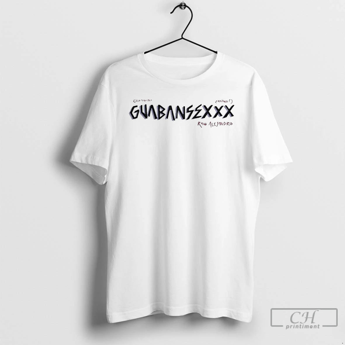 Premium Rauw Alejandro Merch Rauw Alejandro Guabansexxx T Shirts