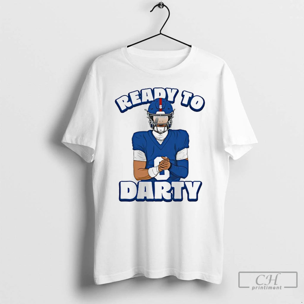 Premium Ready To Darty Jaxson Dart New York Giants T Shirts