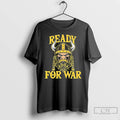 Premium Ready For War Minnesota Vikings T Shirts