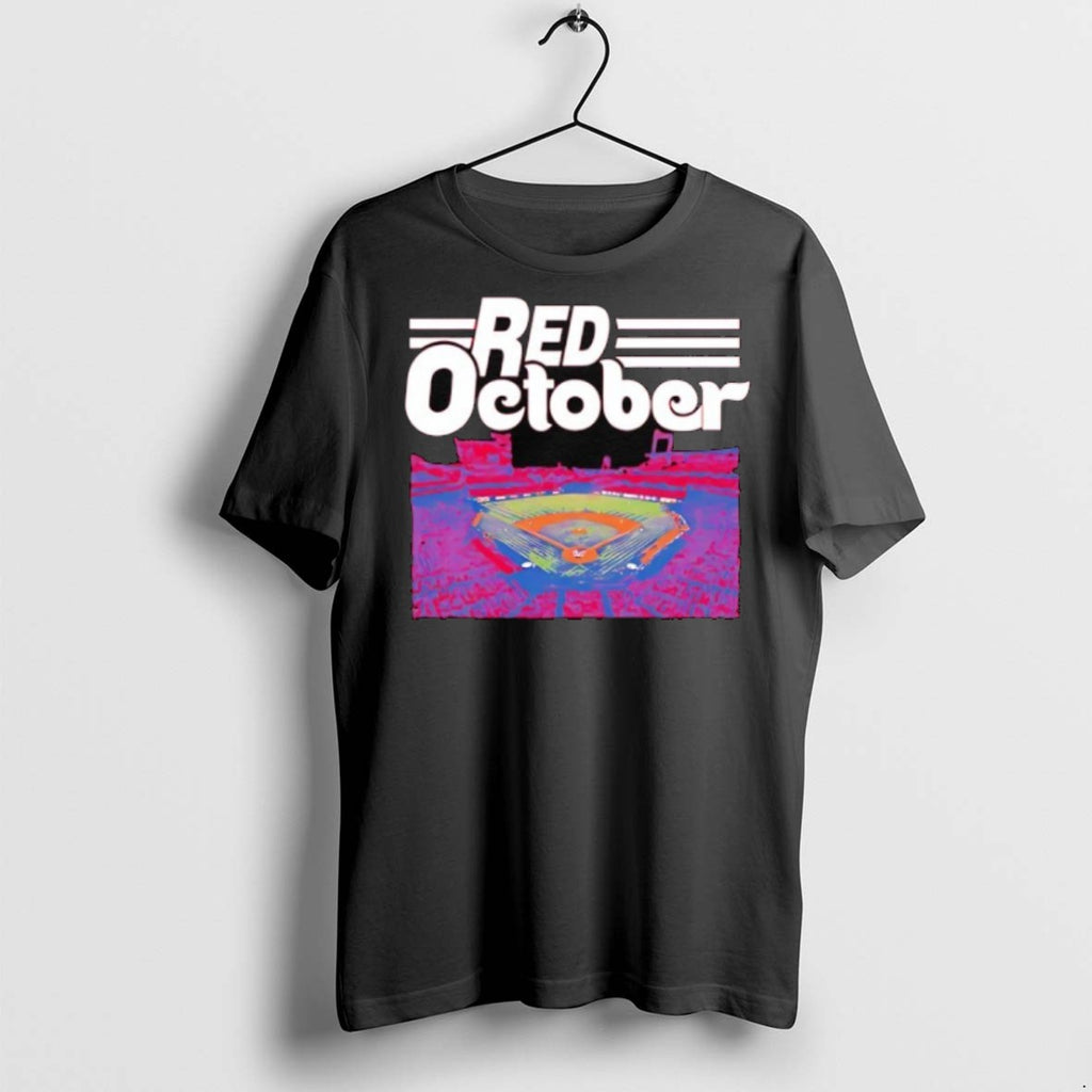 Premium Red October Philadelphia Phillies Stadium T Shirts