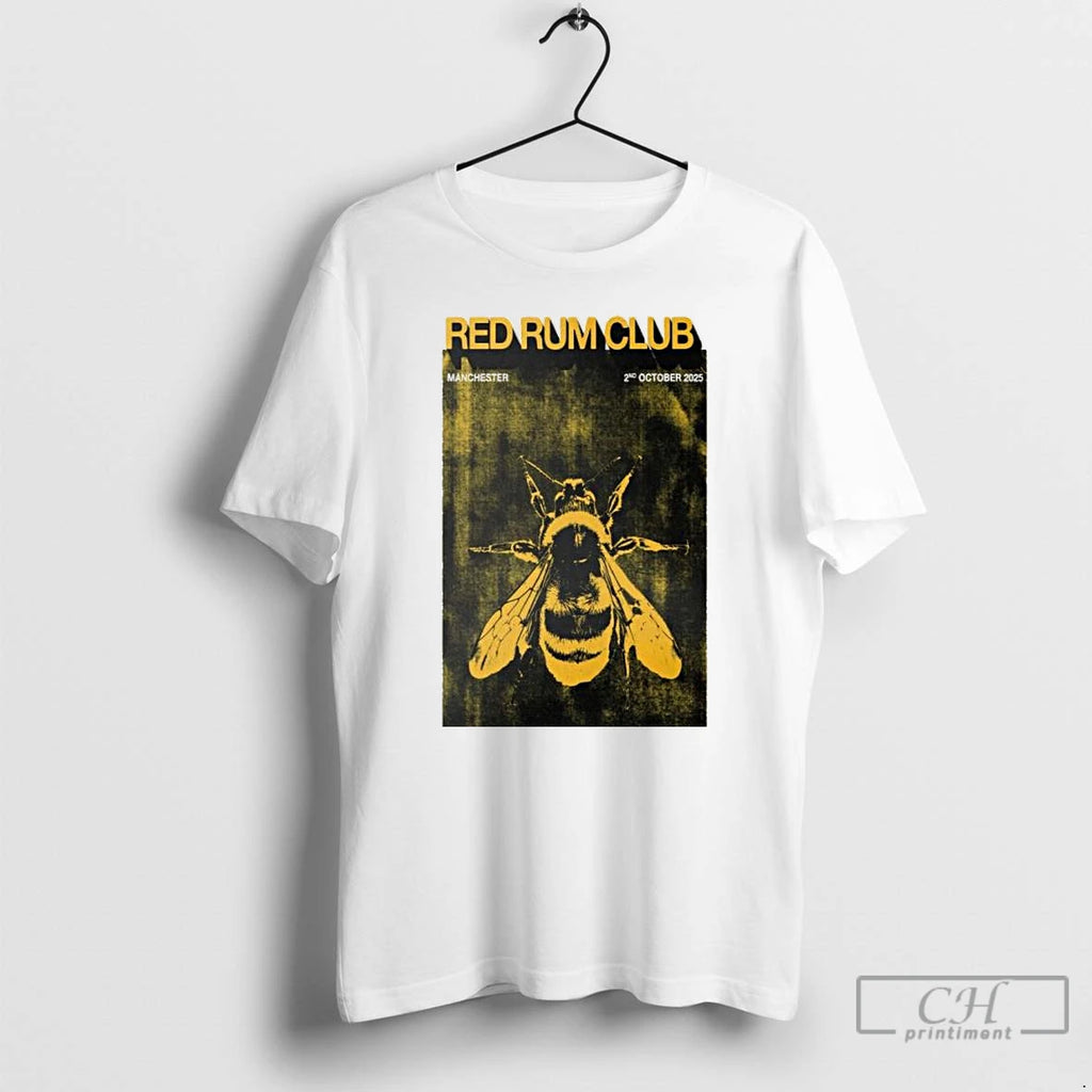 Premium Red Rum Club Albert Hall Manchester Uk October 02 2025 T Shirts