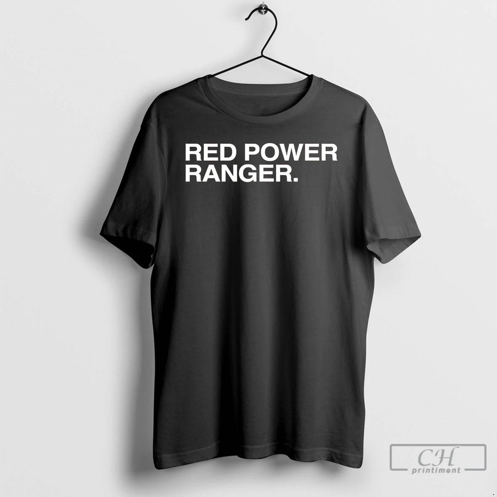 Premium Red Power Ranger T Shirts