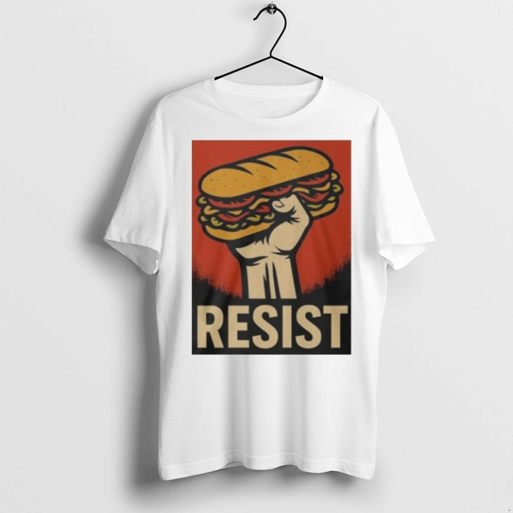Premium Resist Dc Sandwich Thrower T Shirts
