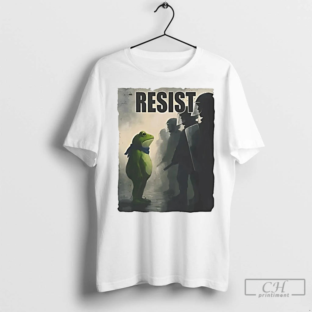 Premium Resist Portland Frog Protest