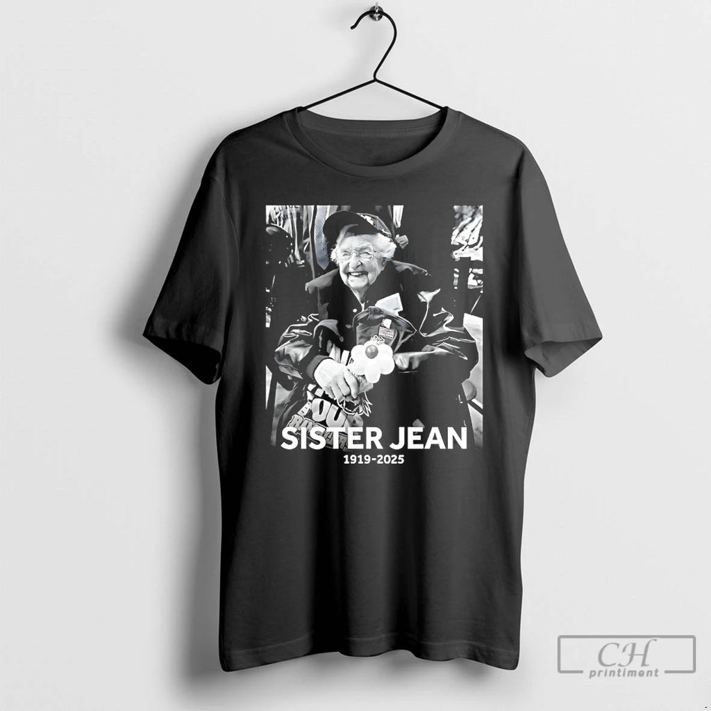 Premium Rest In Peace Sister Jean 1919 2025 T Shirts