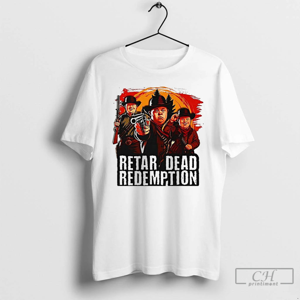 Premium Retar Dead Redemption Cowboy Parody T Shirts