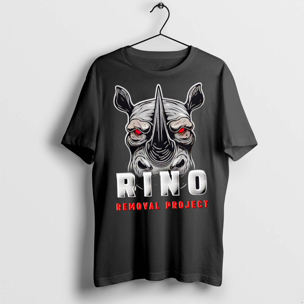 Premium Rino Removal Project Logo T Shirts