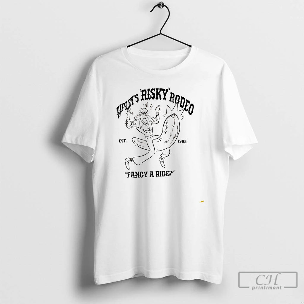 Premium Ripleys Risky Rodeo Fancy A Ride 1969 T Shirts