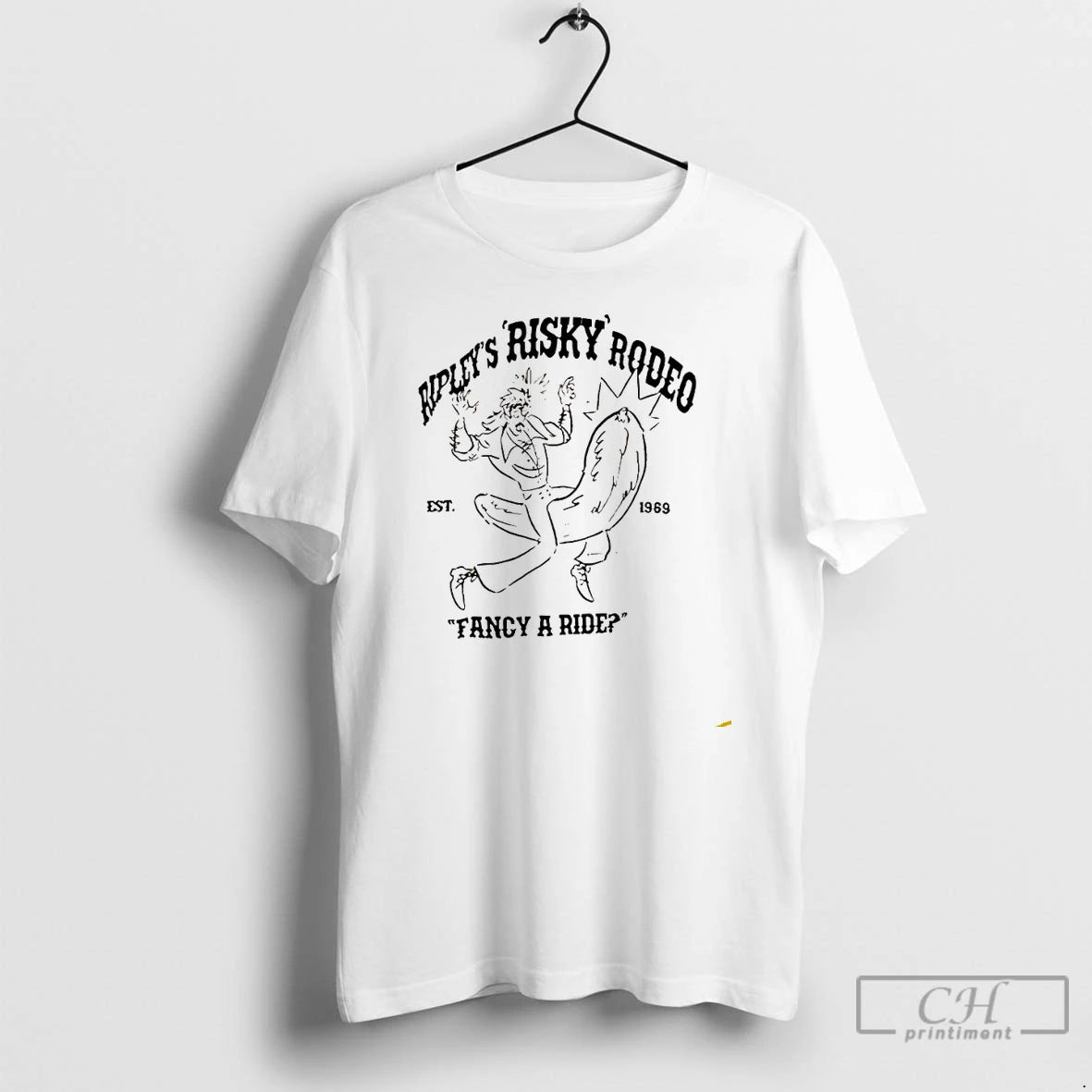 Premium Ripleys Risky Rodeo Fancy A Ride 1969 T Shirts