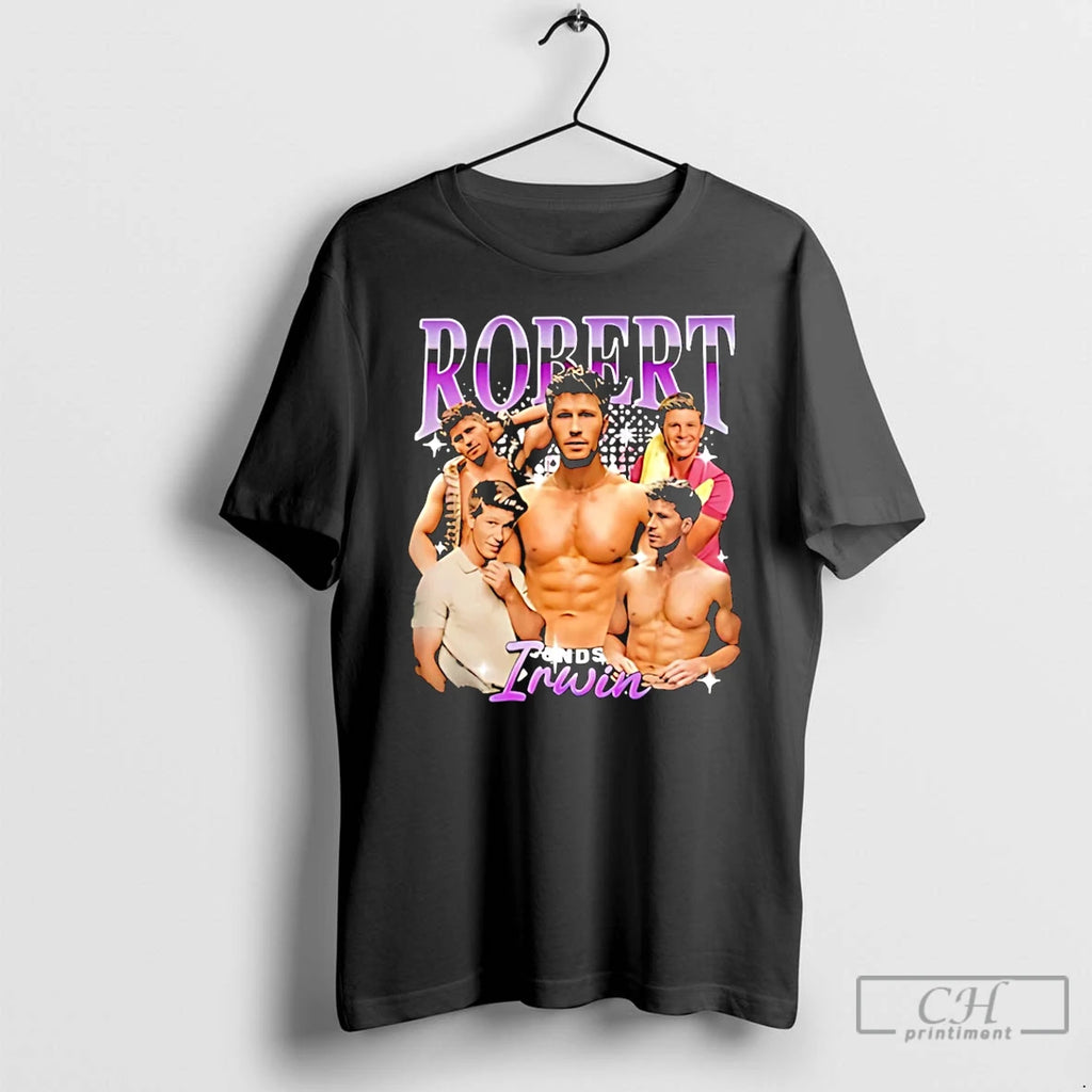 Premium Robert Irwin Dwts 2025 Picture Collage T Shirts