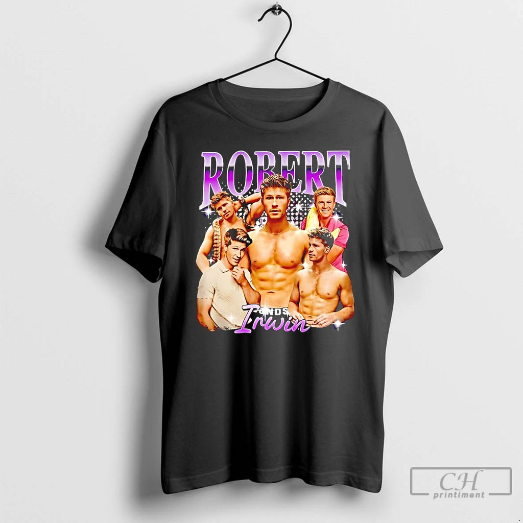 Premium Robert Irwin Retro T Shirts