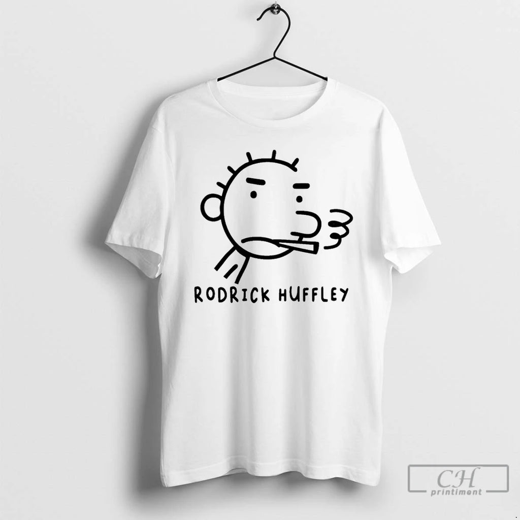 Premium Rodrick Huffley Smoking Draw T Shirts