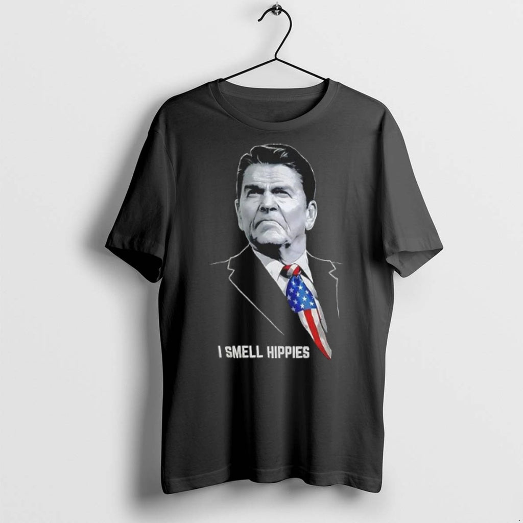 Premium Ronald Reagan I Smell Hippies T Shirts