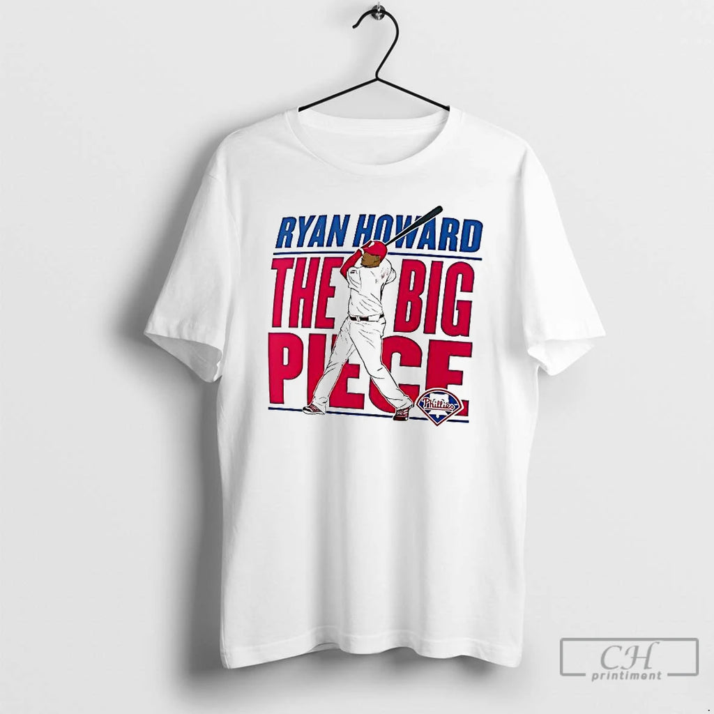 Premium Ryan Howard Philadelphia Phillies Cooperstown Player Classic T Shirts