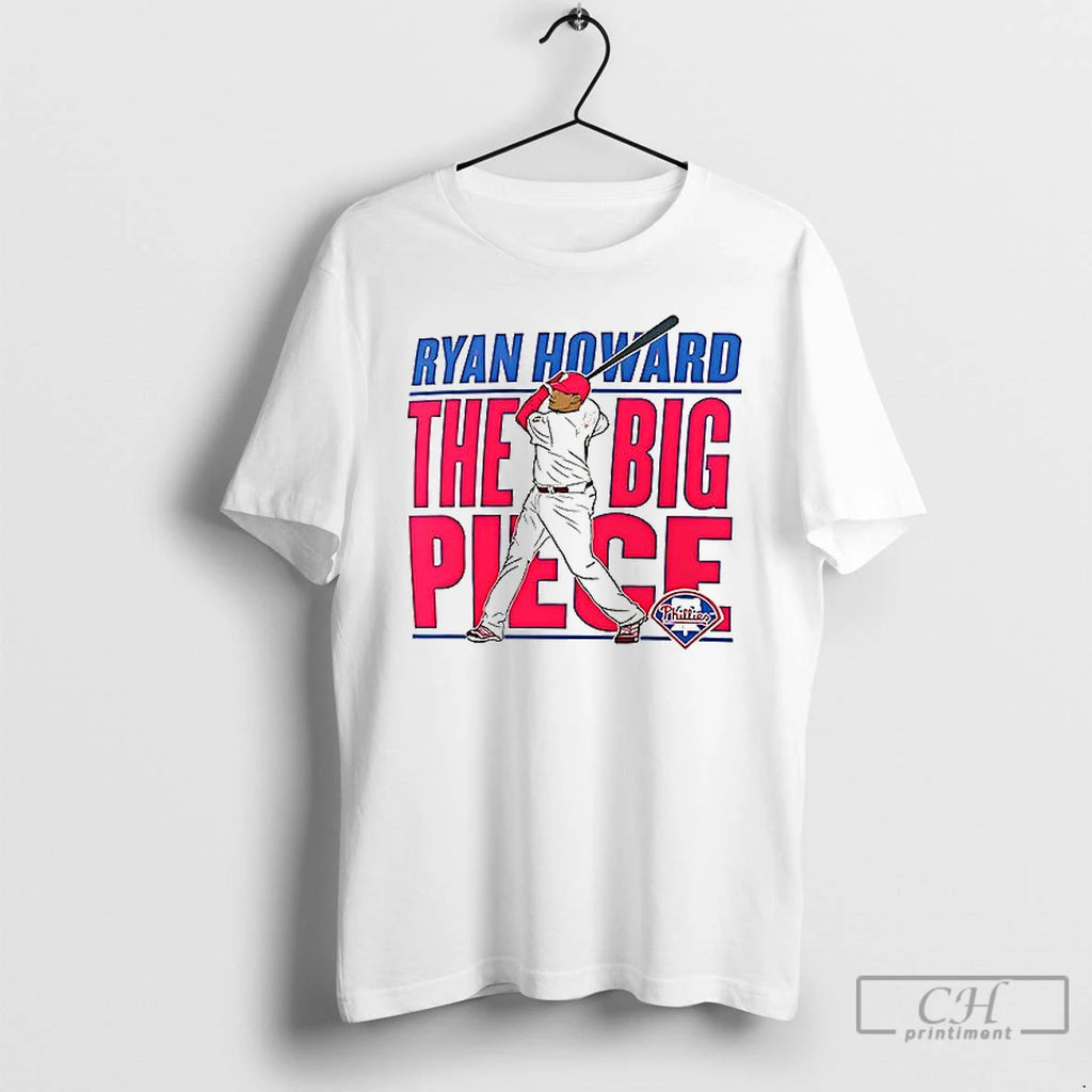 Premium Ryan Howard Philadelphia Phillies The Big Piece Cooperstown Player Ceramic Ceramic And Classic Dad