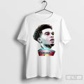 Premium San Antonio Spurs Victor Wembanyama Cartoon Illustration Portrait 1 Sided T Shirts