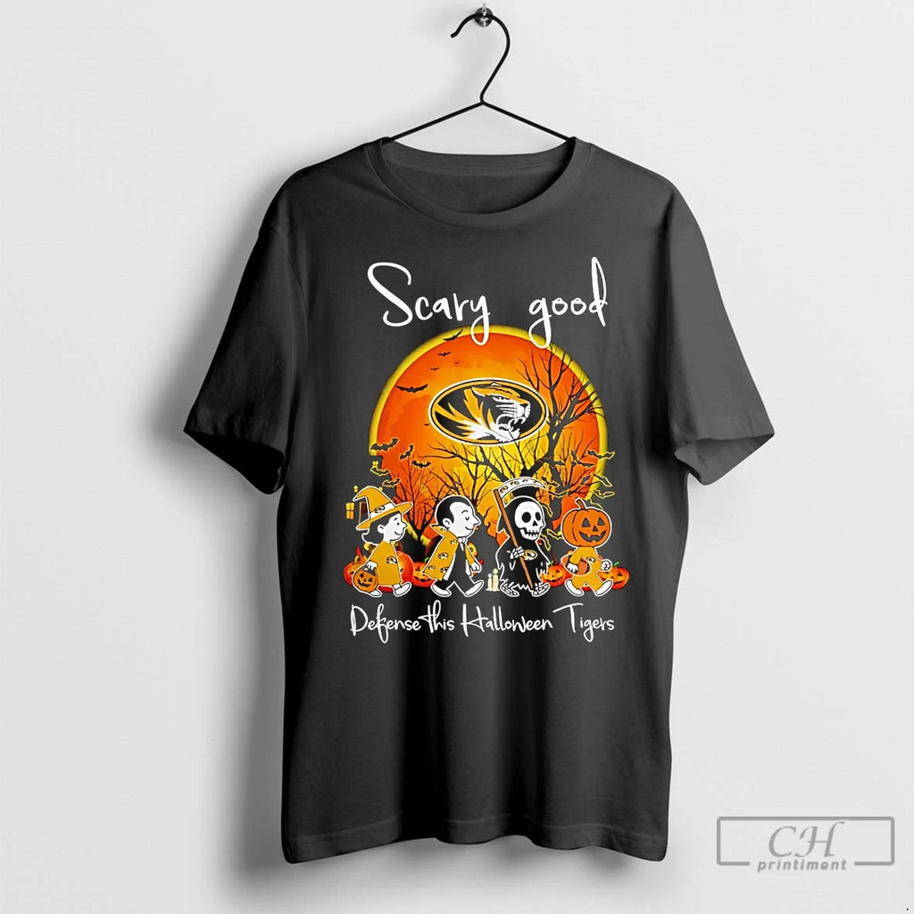 Premium Scary Good Defense This Halloween Missouri Tigers Football