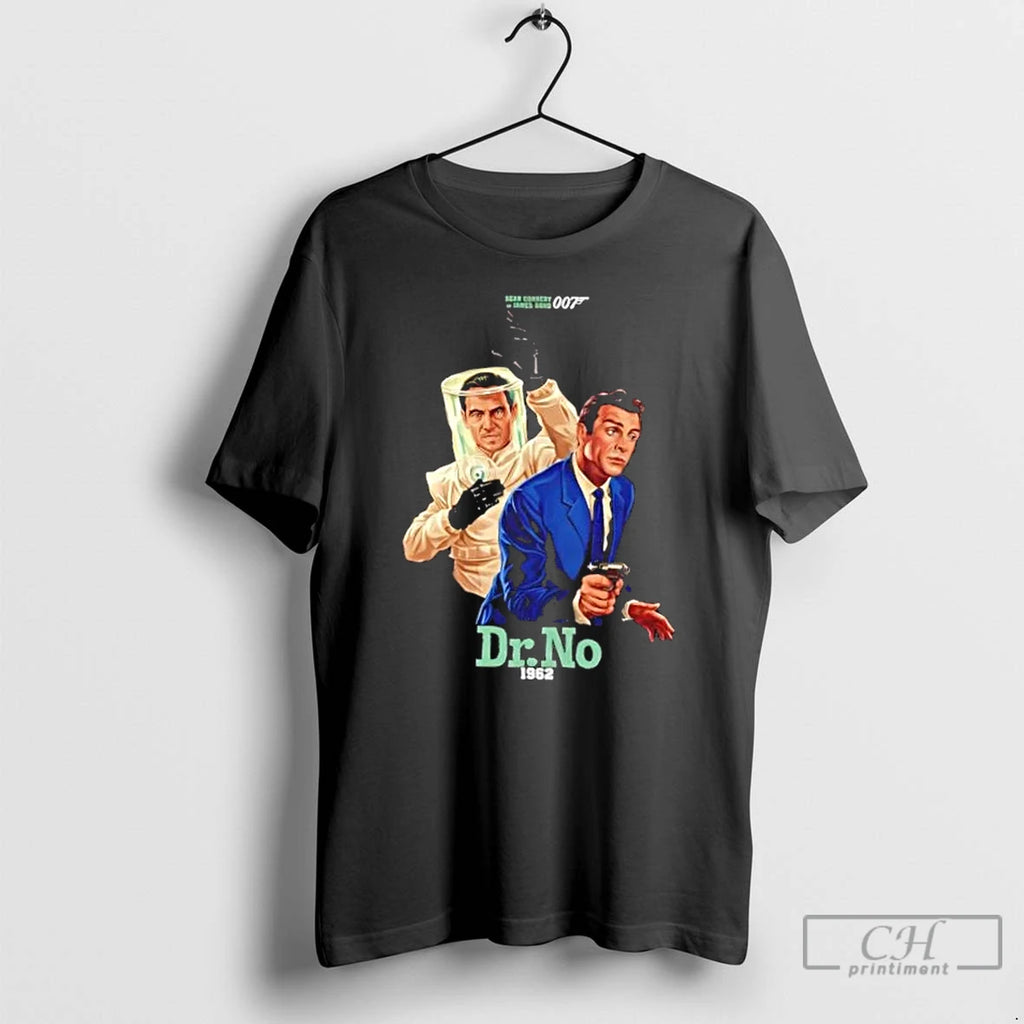 Premium Sean Connery As James Bond 007 Dr No 1962 T Shirts