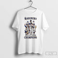 Premium Seattle Mariners 2025 Al West Division Champions Cartoon T Shirts